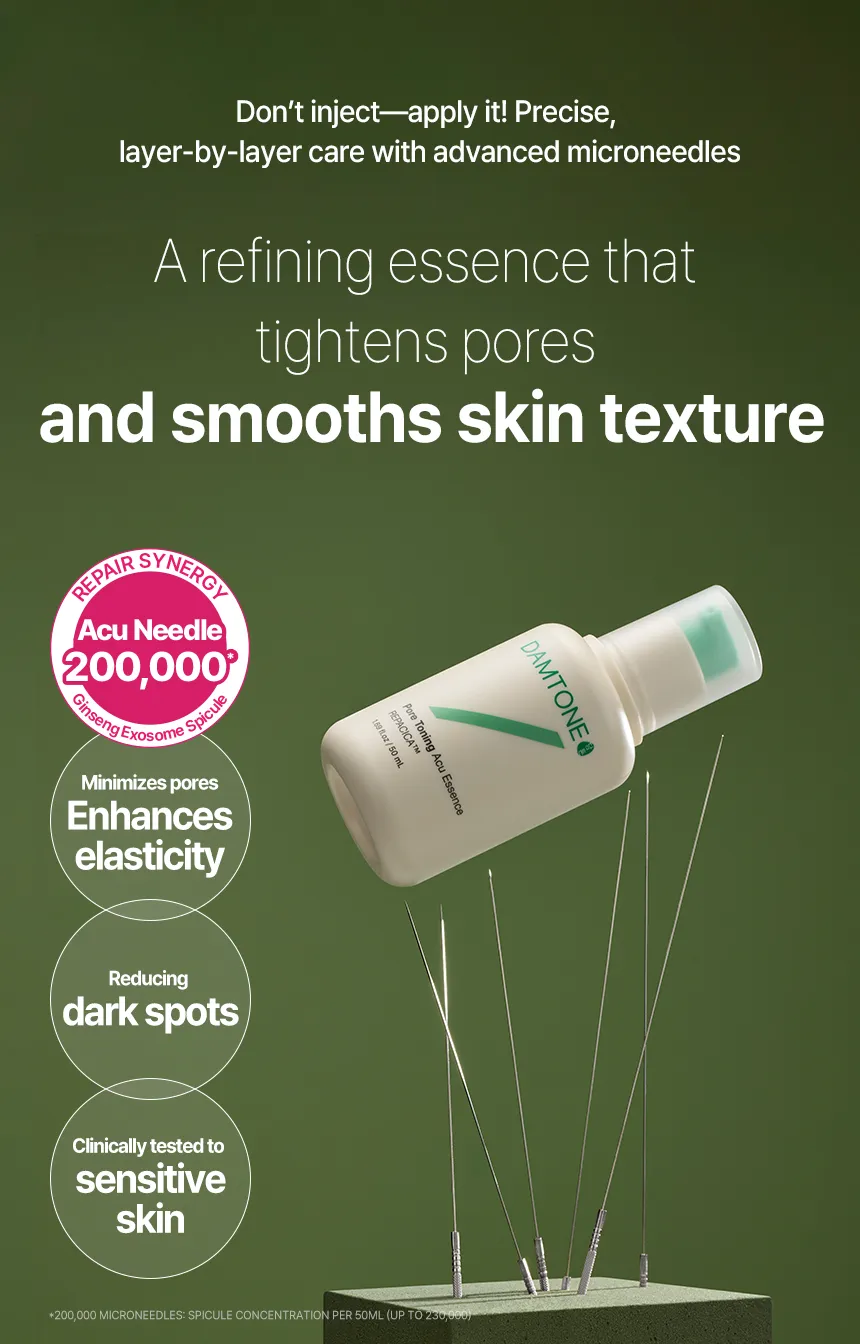 DAMTONE Pore Toning Acu Essence — product detail 2