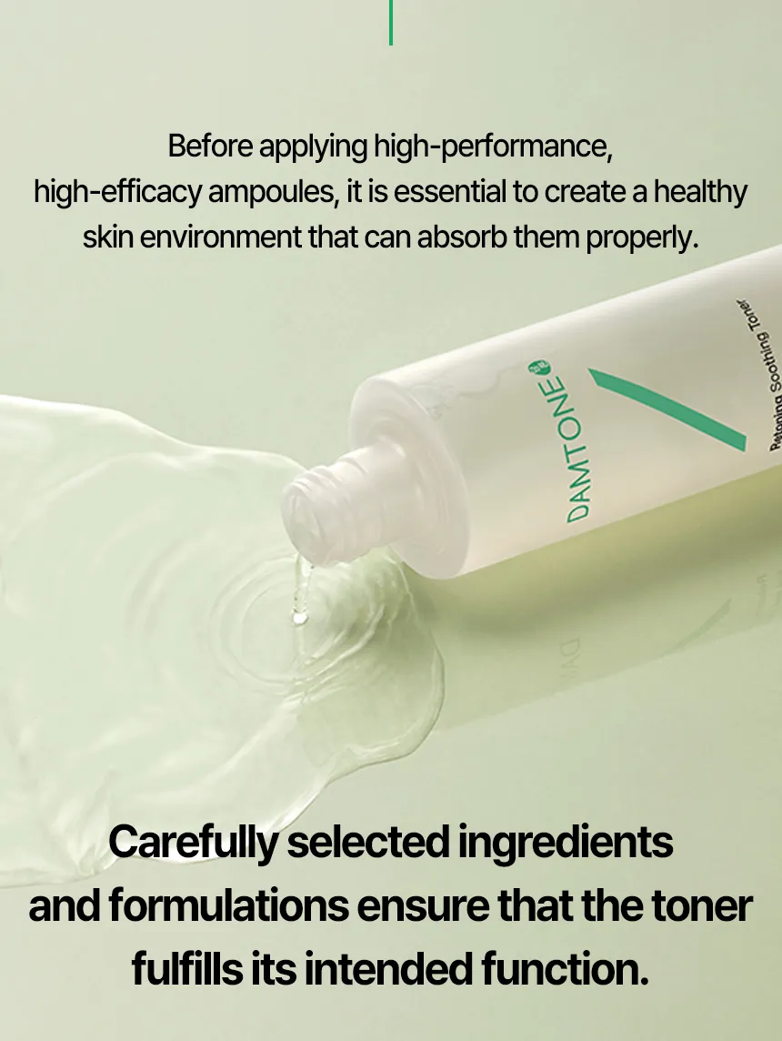 DAMTONE Retoning Soothing Toner — 詳細画像11