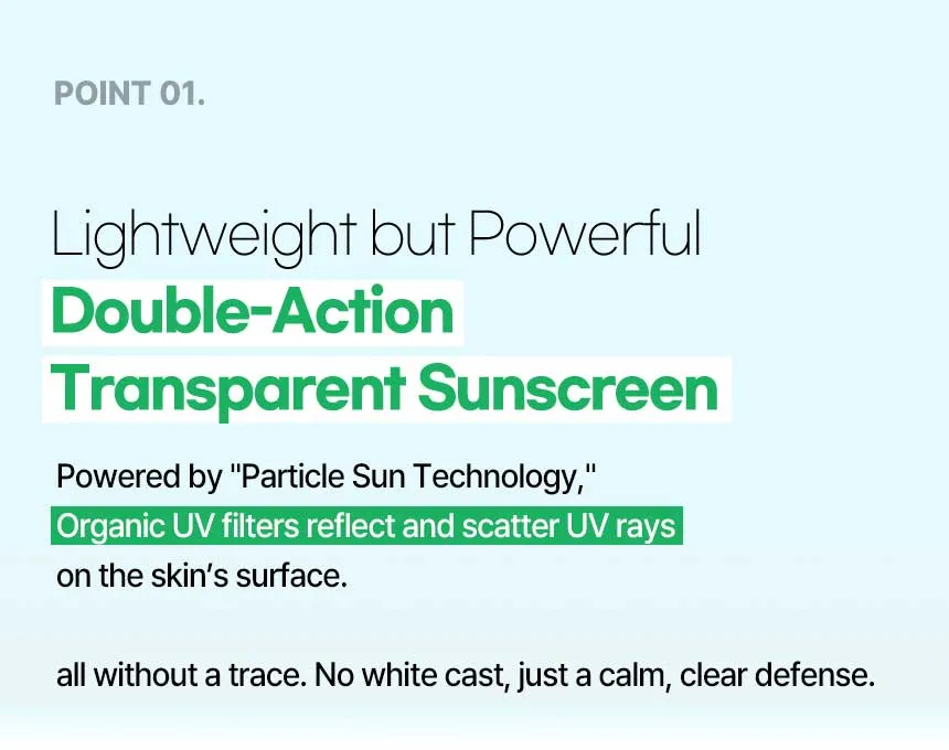 DAMTONE Moisture Relief Cica Suncream — 詳細画像5